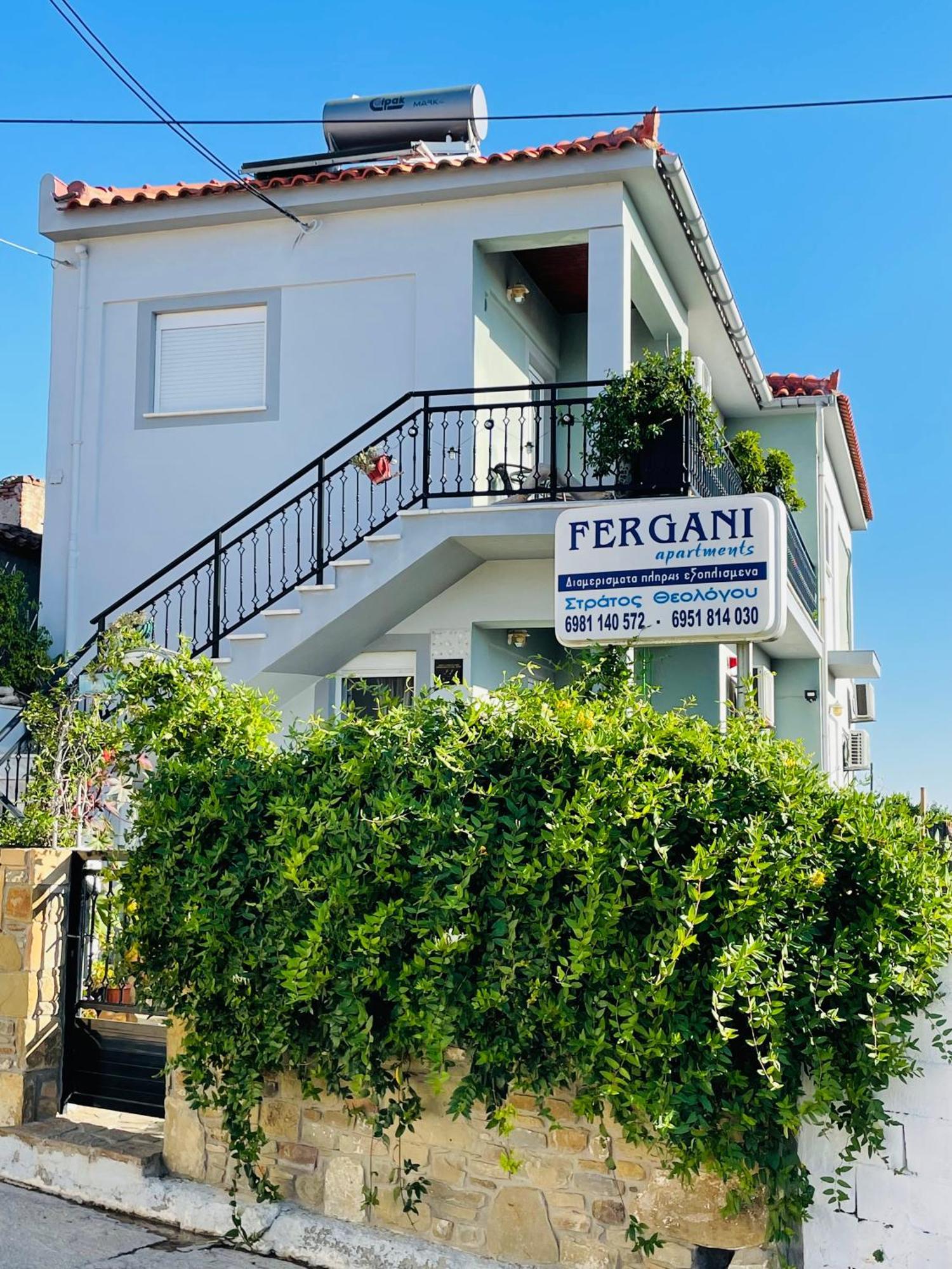 Fergani Apartments Moúdhros Exterior foto